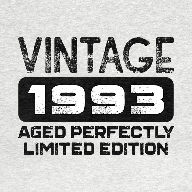 Birthday Gift Vintage 1993 Aged Perfectly by colorsplash